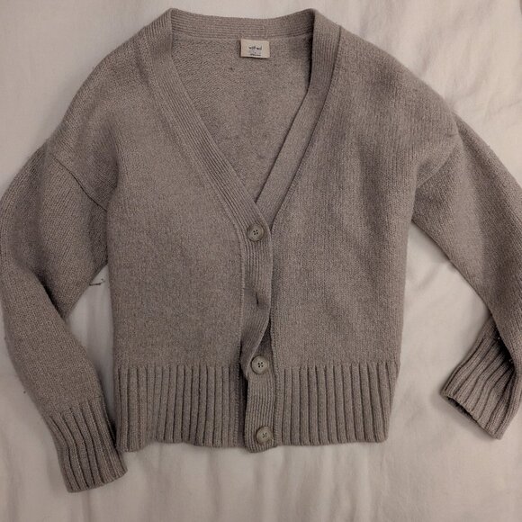 Wilfred 100% Merino Wool Cardigan (L) - Picture 1 of 4